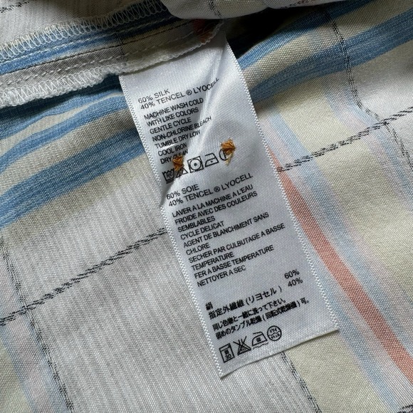 Tommy Bahama Shirt Mens XL Plaid Silk Tencel Blend Stretch Short Sleeve Beach - Picture 4 of 8